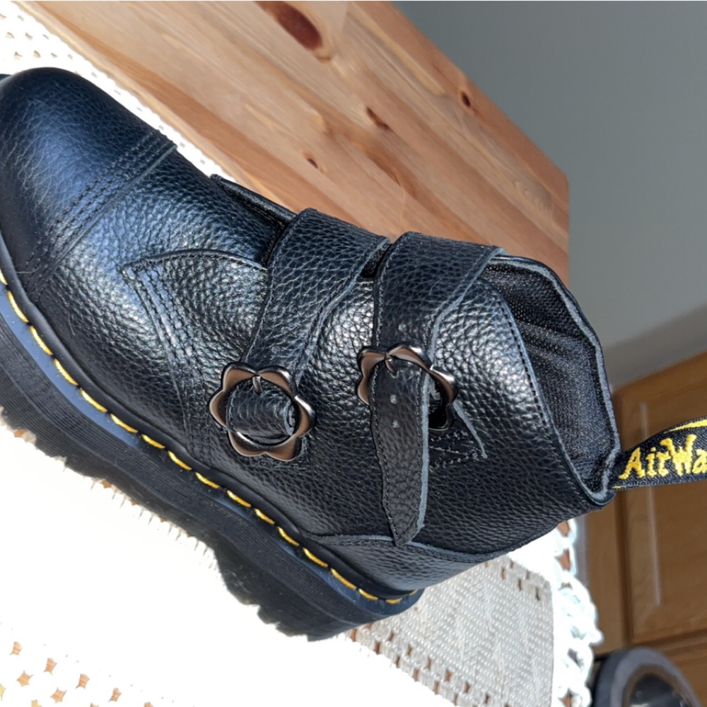 Dr. Martens Black Leather Boots